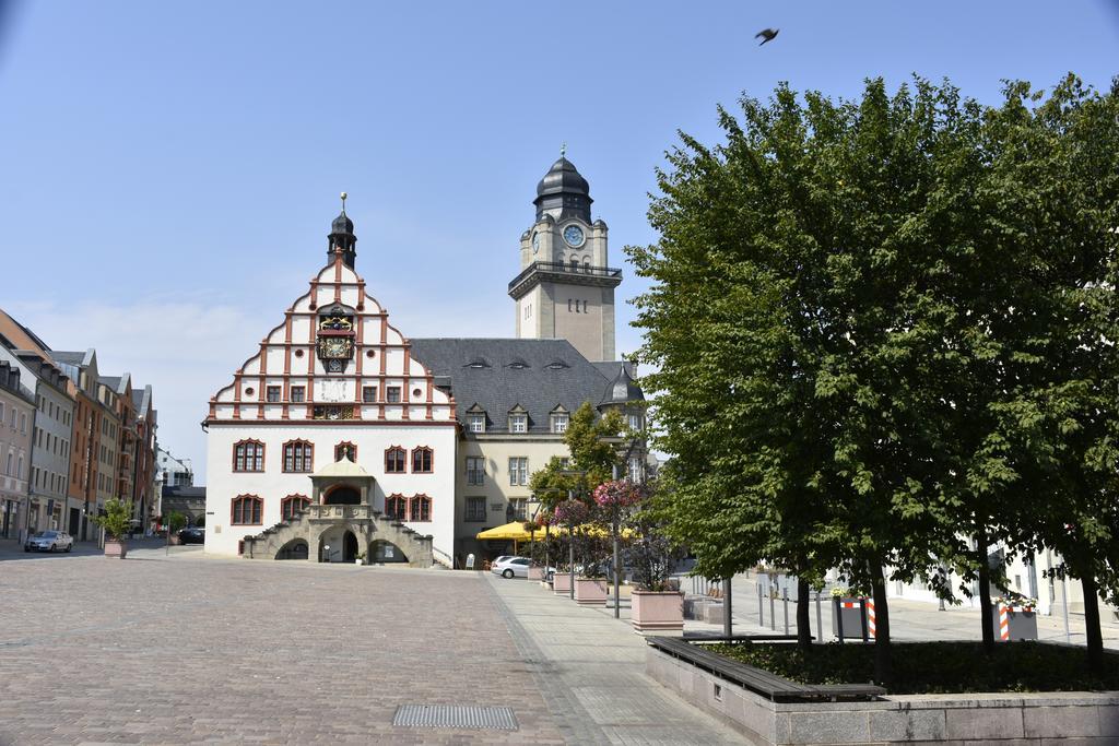 Hotel Garni Am Klostermarkt Plauen Dış mekan fotoğraf