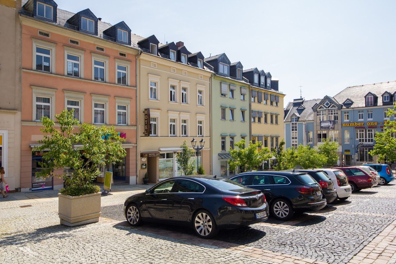 Hotel Garni Am Klostermarkt Plauen Dış mekan fotoğraf